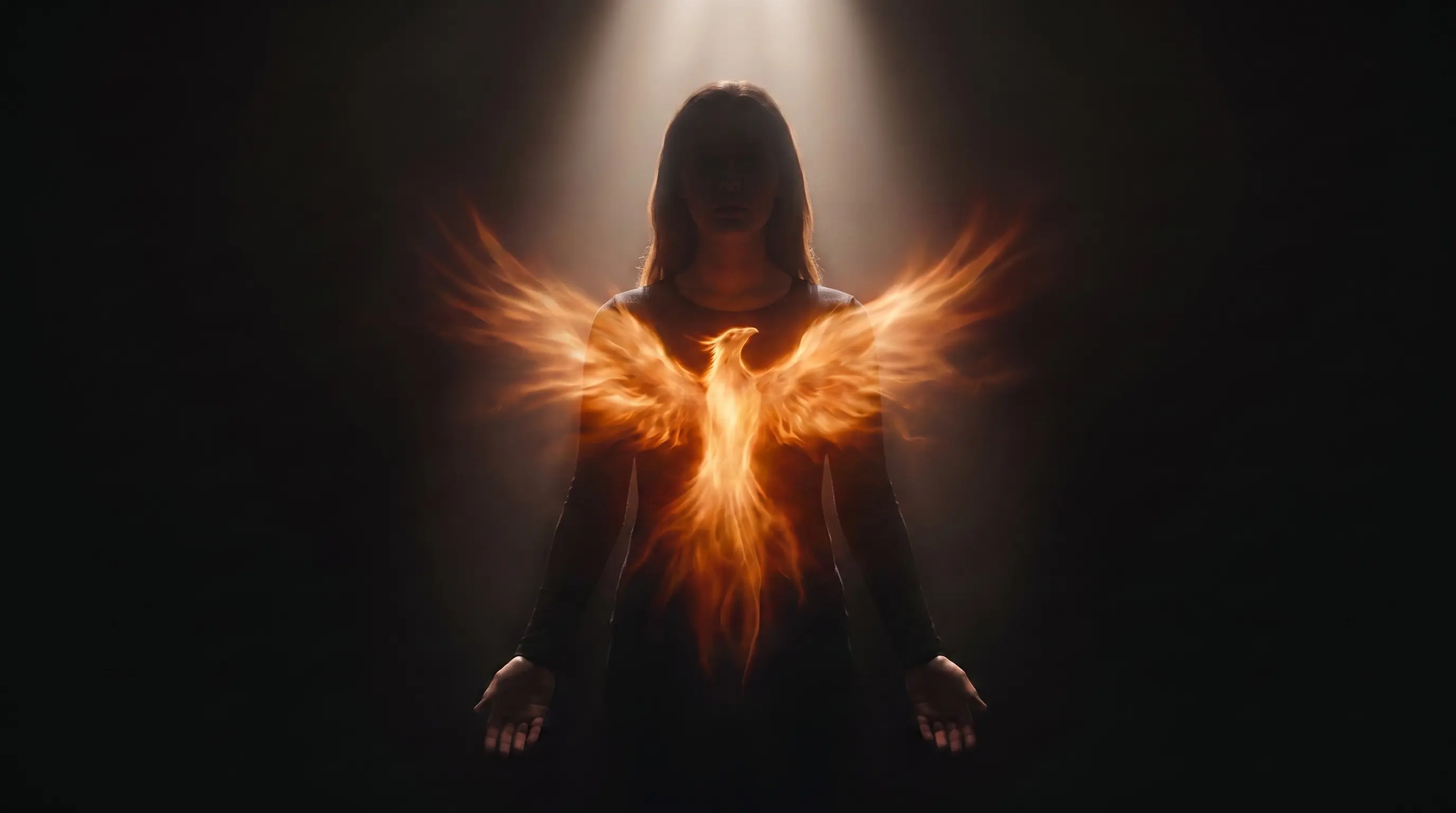 Crystal, feather, and smoke